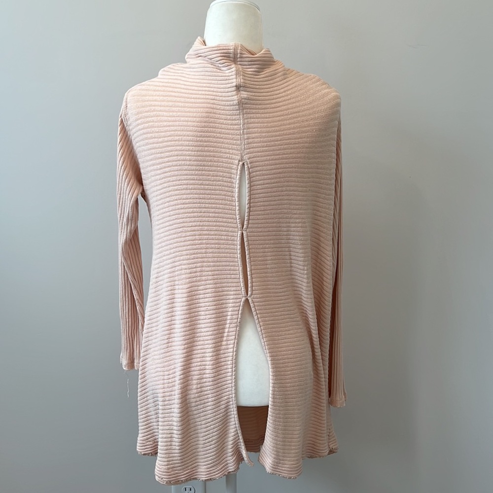We The Free Lovers Rib Split Back Pullover Top - Picture 6 of 6